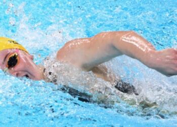 О’Каллаган встановила олімпійський рекорд і виграла золото у плаванні вільним стилем на 200 м, олімпійськими чемпіонами стали також Чеккон та Сміт