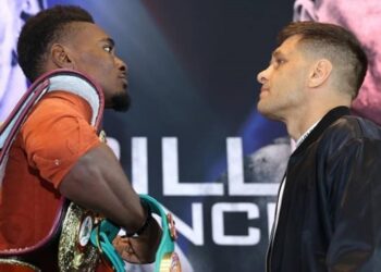 Дерев’янченко і Мбіллі провели дуель поглядів