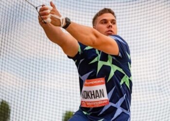 Метальник молота Михайло Кохан вийшов у фінал