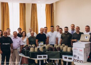 На понад 3 млн гривень передано обладнання для 117 ОБ ТРО Сумщини