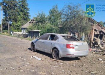 Росіяни скинули КАБ на Білопілля: загинув чоловік, його дочка серйозно поранена