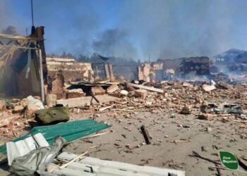 Росіяни вщент зруйнували цех переробки деревини лісництва у Шосткинському районі