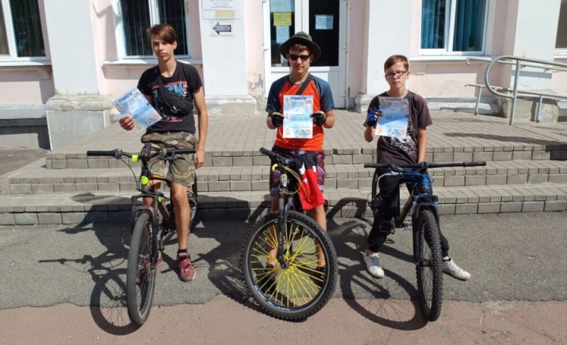 У Конотопі до Дня молоді відбулись змагання з техніки велосипедного туризму