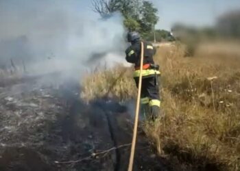 У Сумському районі рятувальники вчасно ліквідували пожежу, що виникла через ворожий обстріл (ВІДЕО)