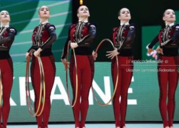 Українки пройшли до фіналу з художньої гімнастики у груповому багатоборстві
