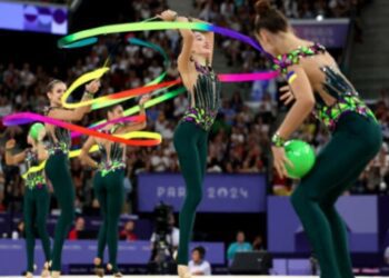 Українські гімнастки посіли 7-ме місце у груповому багатоборстві