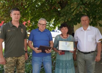 В Охтирці двох захисників посмертно нагородили відзнаками Президента України