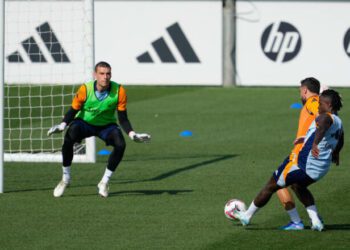 ВІДЕО. В основі ще довго не буде? Лунін припустився ляпу на тренуванні