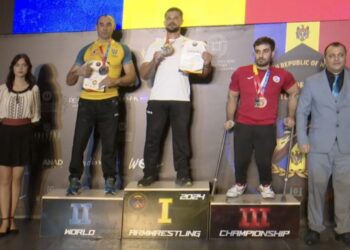 Володимир Касьяненко з Охтирщини – двічі віце-чемпіон світу із армрестлінгу