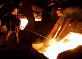 Виробництво сталі в Україні знизилося до п’ятимісячного мінімуму