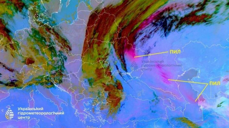 Український гідрометцентр прокоментував ситуацію з якістю повітря на Сумщині та у інших областях