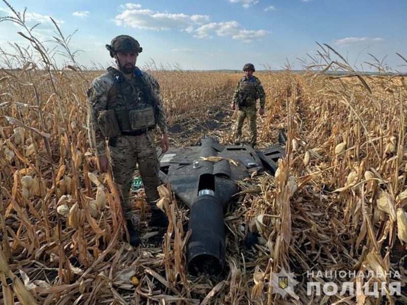 На Сумщині вибухотехніки поліції знешкодили ворожий «Шахед»