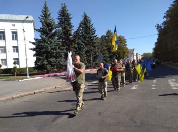 РОМЕНСЬКА ГРОМАДА ПОПРОЩАЛАСЬ ІЗ ГЕРОЄМ, ВОЇНОМ-ЗАХИСНИКОМ СЕРГІЄМ ГОНЧАРЕНКОМ…