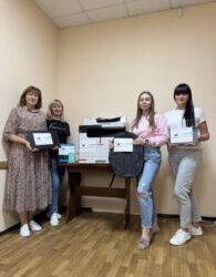 СЛУЖБА У СПРАВАХ ДІТЕЙ РОМЕНСЬКОЇ МІСЬКОЇ РАДИ ОТРИМАЛА ОРГТЕХНІКУ