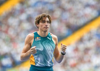 ВІДЕО. Дюплантіс виграв виставковий забіг на 100 м у Вархольма