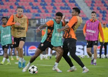 ВІДЕО. Як Шахтар провів передматчеве тренування перед грою з Болоньєю