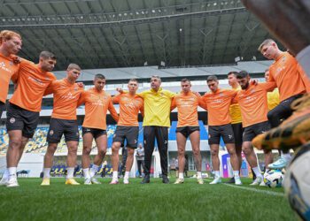 ВІДЕО. Приєдналися збірники. Шахтар провів тренування на Арені Львів