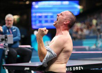 ВІДЕО. Шалені емоції українця після виходу у півфінал Паралімпіади