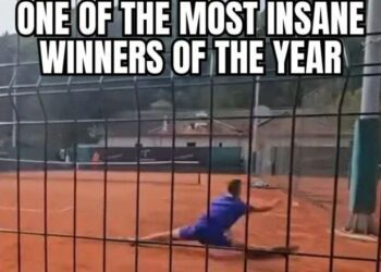 ВІДЕО. Український тенісист виконав найбожевільніший віннерс 2024 року