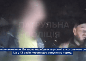 Алкоголь у 13 разів перевищує норму: у Сумах зупинили п’яного водія