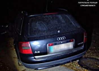 У Сумах вночі зупинили нетверезого водій, позбавленого прав за п’яну їзду