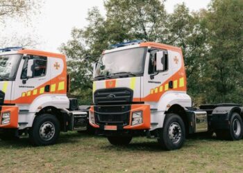 Словенія передала ДСНС два тягачі для потреб розмінування українських територій