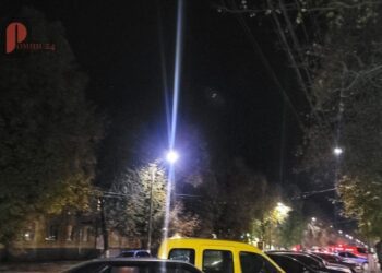 Чому ж роменські депутати не виділили додаткові кошти на ремонт вуличного освітлення? + ВІДЕО