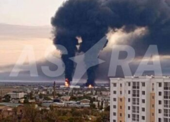 Генштаб підтвердив ураження нафтового терміналу окупантів у Феодосії