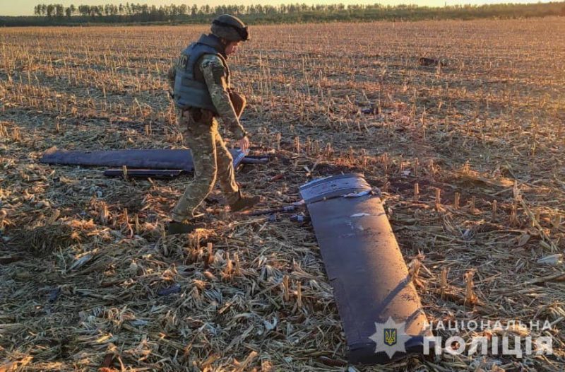 На Сумщині знешкоджено ворожий безпілотник, який впав і не вибухнув