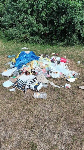 Небайдужа місцева жителька розмістила фото з лаконічним надписом “Шосткинці гарно відпочили… Ображіївка”