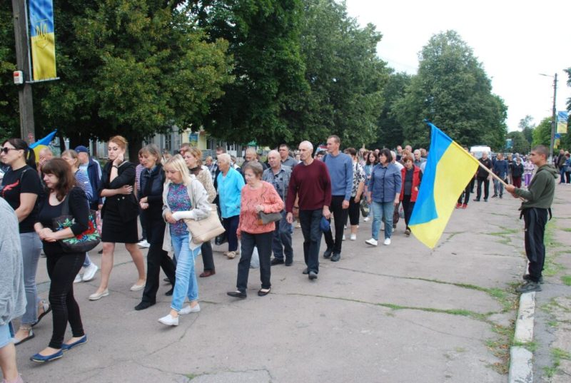 Шостка провела в останній путь свого захисника Ігоря Пристромова, на позивний “Іванич”, йому назавжи залишиться 51