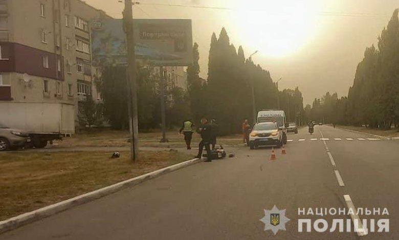 У Кролевці – чергове ДТП за участі мотоцикліста