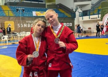Валерія ВАЛЬЧЕНКО та Ангеліна МАНДРИКА – ПРИЗЕРИ молодіжного ЧЕМПІОНАТУ СВІТУ зі спортивного самбо!