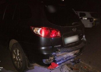 У Сумах 33-річна п’яна водійка вчинила ДТП та намагалася покинути місце аварії