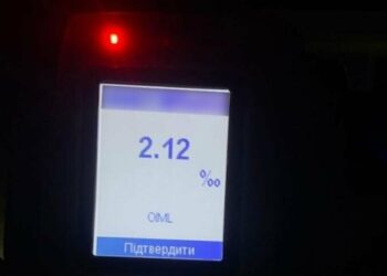 2,12 проміле: у Сумах під час комендантської години зупинили п’яного водія