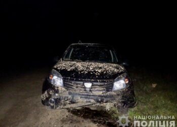 На Сумщині водійка врізалася в габіон: пасажира автівки госпіталізували