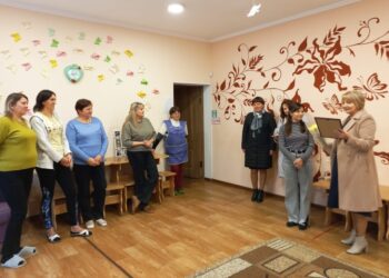 НАПЕРЕДОДНІ ПРОФЕСІЙНОГО СВЯТА ПРАЦІВНИКІВ СОЦІАЛЬНОЇ СФЕРИ ПРИВІТАЛИ КОЛЕКТИВ «ОХТИРСЬКОГО МІСЬКОГО ЦЕНТРУ КОМПЛЕКСНОЇ РЕАБІЛІТАЦІЇ ДІТЕЙ З ІНВАЛІДНІСТЮ”