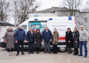 ОХТИРСЬКА «ЕКСТРЕНКА» ОТРИМАЛА АВТОМОБІЛЬ ШВИДКОЇ ДОПОМОГИ ВІД ФУНДАЦІЇ ОЛЕНИ ЗЕЛЕНСЬКОЇ