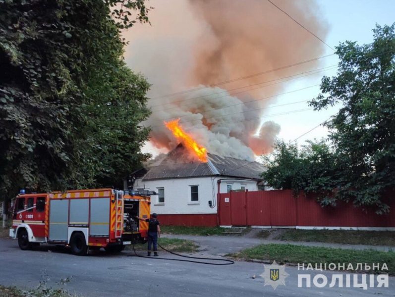 Поліцейські показали наслідки ворожих ударів по Сумщині