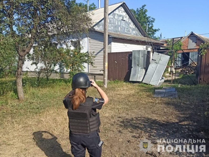 Поліцейські показали наслідки ворожих ударів по Сумщині