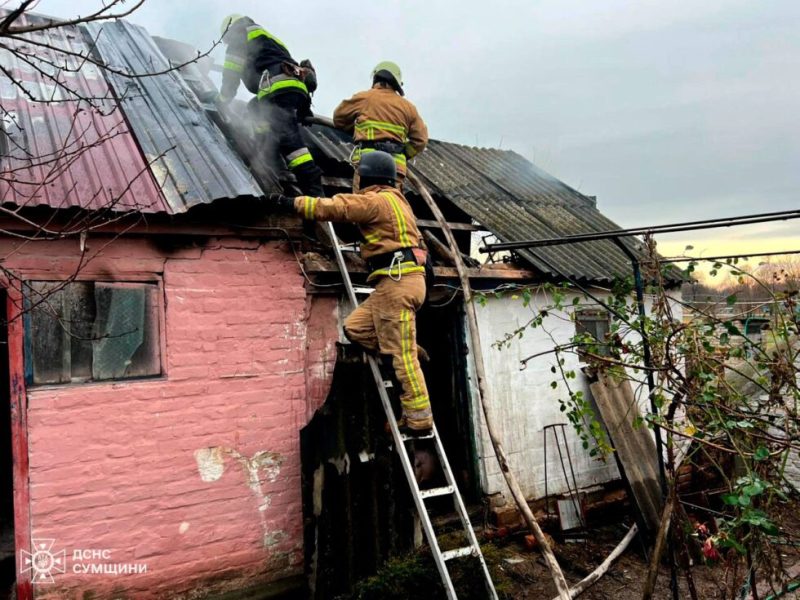 Рятувальники ліквідували загоряння гаражу в Липовій Долині 