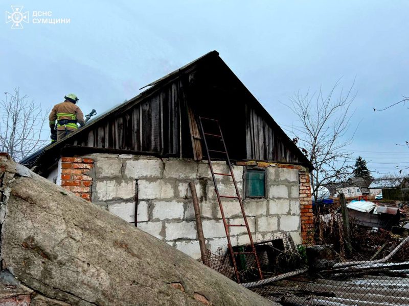 Рятувальники ліквідували загоряння гаражу в Липовій Долині 