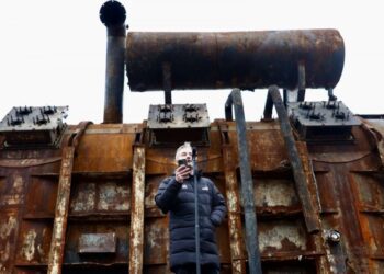 Сергій Жадан провів акцію на підтримку українських енергетиків