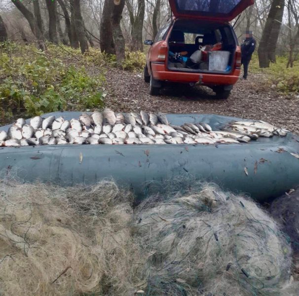 У Н.-Сіверському районі спіймали браконьєрів з Сумщини з незаконним уловом на понад 145 тис. грн.