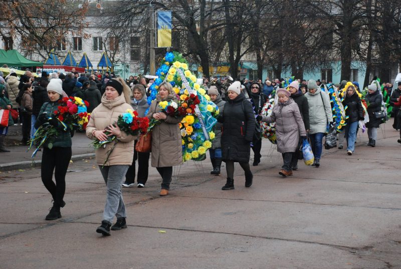 У Шостці попрощалися з полеглими героями: Сергієм Цигипою та Сергієм Дмитроченком