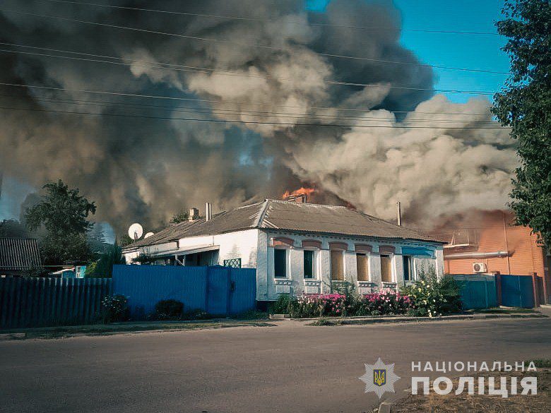 У Великописарівській громаді від обстрілу з росії постраждало подружжя пенсіонерів: жінка загинула, чоловік поранений