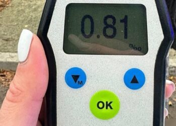 У Сумах зупинили п’яного водія Hyundai Accent, який порушив ПДР