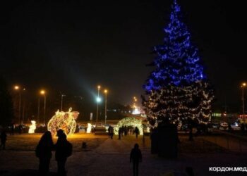 У центрі Сум зʼявилися новорічна локація