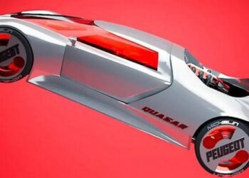 600 сил і двері як у Lamborghini: розсекречено яскравий спорткар Peugeot (ФОТО)