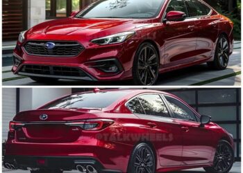 Недорогий конкурент Toyota Camry від Subaru засвітився на рендерах (ВІДЕО)